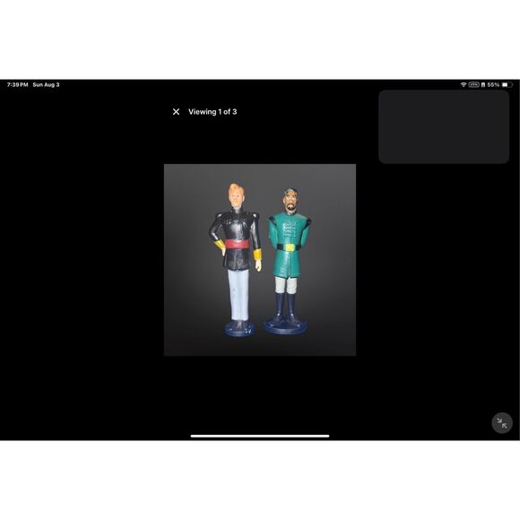 Disney Frozen Lieutenant Mattias & King Agnarr  Figures Cake Topper 3” B14 - Picture 4 of 5